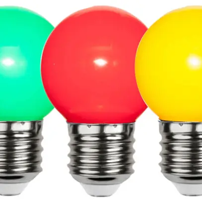 Ghirlanda M. Schönenberger 230V 10W 10×LED E27 multicolore 10m IP44 T13 IP55 