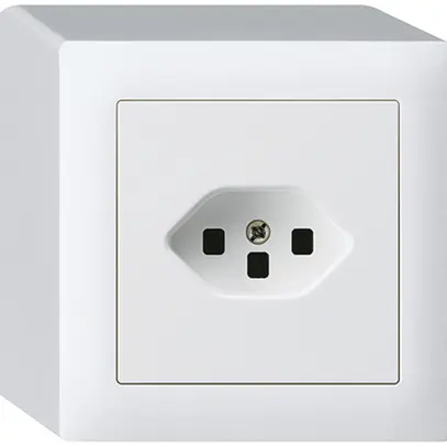 Presa AP kallysto T23 bianco con morsetti ad innesto 