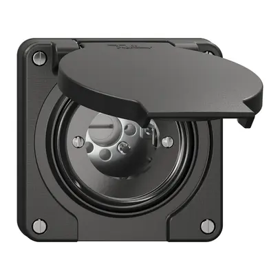 Contatto rotativo NEVO N.CO senza cilindro, KS, 0 <- 1, nero 