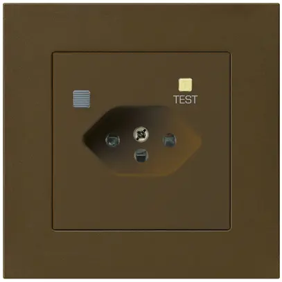 Presa INC KPR T13 FI 30mA marrone 