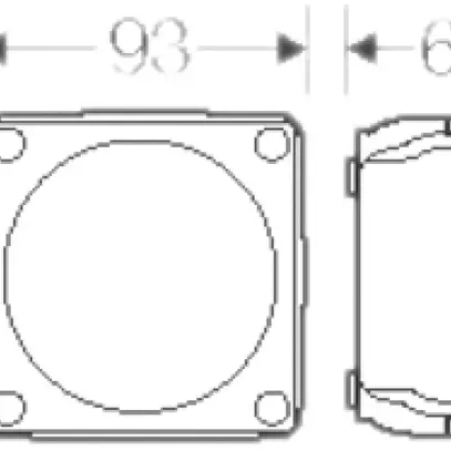 Boîte de dérivation AP Hensel RK 0205 5×2.5mm², gris 
