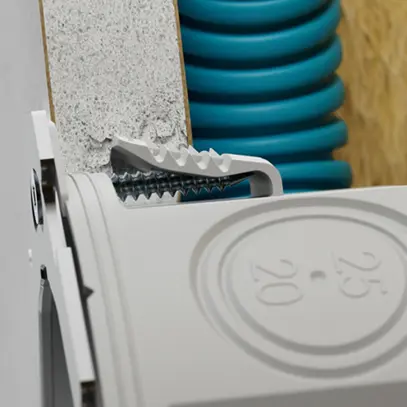 Boîte pour paroi creuse HSB D83 Basic 1×1 Ø83×40mm TFC 850°C gr 