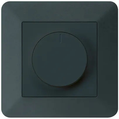 Variatore rotativo stazione secondaria INC Hager kallysto.trend nero 