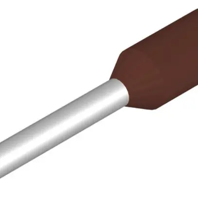 Embout de câble Weidmüller H isolé 0.14mm² 6mm brun télémécanique sac multiple 