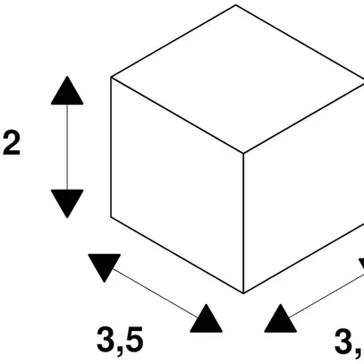 Bouchon de fermeture SLV pour rail conducteur AP S-TRACK 3-phases blanc sign. 