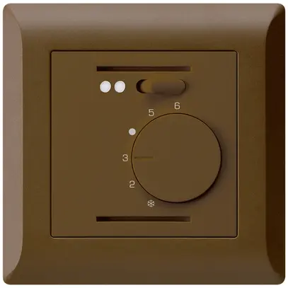 Thermostate d'ambiance ENC kallysto.line brun pour plancher chauffant 