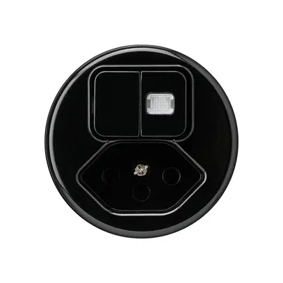 Insert pour combinaison lumineuse basico 3+A-R/1L+type 13 noir 1 lentille 