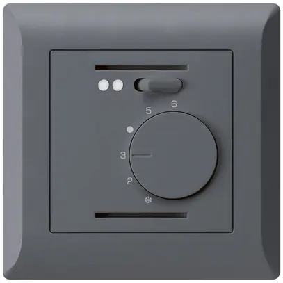 Thermostate d'ambiance ENC kallysto.line anthracite pour plancher chauffant 