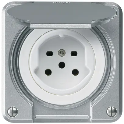 Presa INC robusto tipo 15 alluminio 