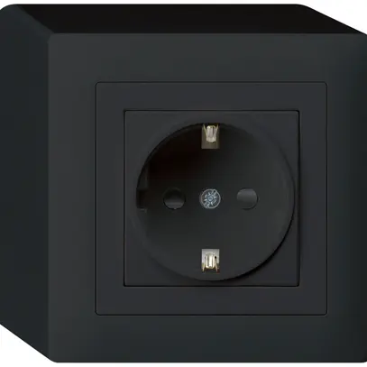 Presa AP kallysto Schuko nero 