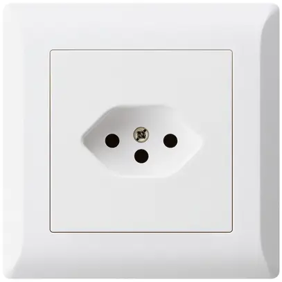 Presa INC kallysto.line T13 bianco con protezione bambini 