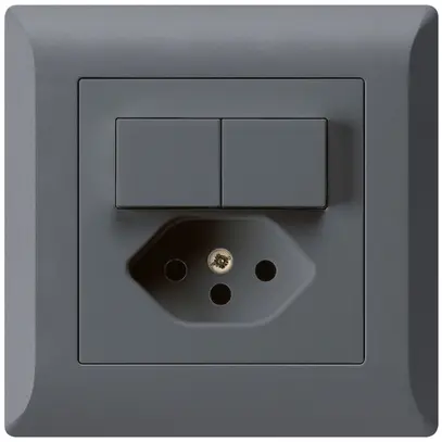 Combinazione INC 1/3+3/1P+T13 antracite kallysto.line 