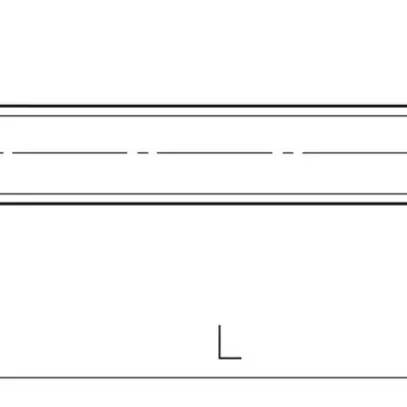 Sechskantschraube Bettermann Mutter+Scheibe+Fächerscheibe M10×90, A2, 2B 