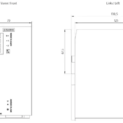 Alimentazione Siemens SITOP PSU4200 IN: 120/240VAC OUT: 24VDC/20A 480W 
