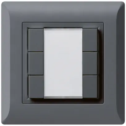 UP-Universaltaster 6×kallysto.line ohne LED anthrazit 