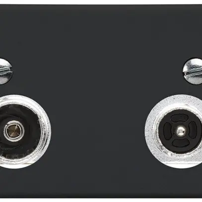 Presa d'antenna FLF Hager R-TV 10.5dB 2GHz nero 