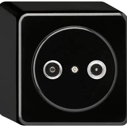 Presa d'antenna AP basico TV-R 10.5dB 2GHz nero 