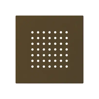 Plaque frontale kallysto pour carillon brun 