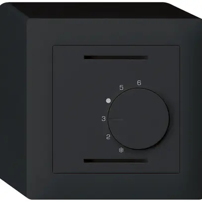 AP-Raumthermostat kallysto schwarz 24V 