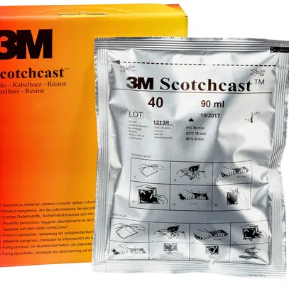 Resina da colata 3M 40B grandezza B 200ml senza valvola otturata 