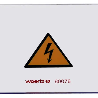 Couvre-bornes pour F W30844 3PNPE transparent plombable 