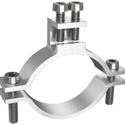 Brida di messa a terra AGRO 1 1/2…2" (47.9…59.6mm), 1×4…50mm²/Ø8mm 