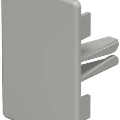 Piastra terminale Bettermann per canale d'inst.WDK grigio 40×60mm 