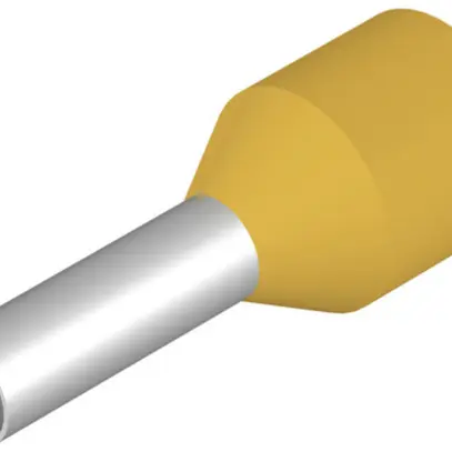 Estremità di cavo Weidmüller H isolata 6mm² 12mm giallo borsa multipla 