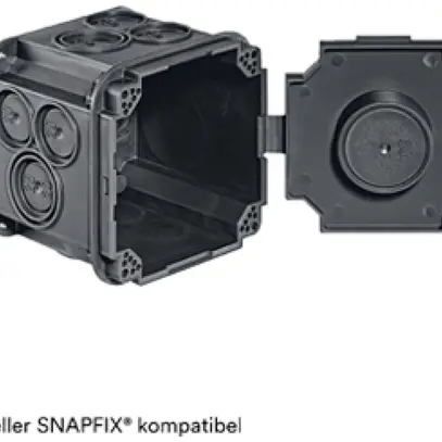 Boîte ENC HSB Vario I gris TFC 850°C avec couvercle 