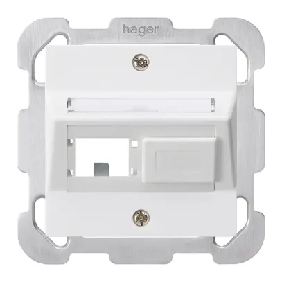 Kit di montaggio INC kallysto R&M freenet bianco con piastra di fissaggio 