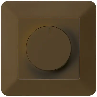 Variatore rotativo stazione secondaria INC Hager kallysto.trend marrone 