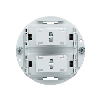 Inserto pulsante per tapparelle Hager 250V 6A con 2 tasti di comando 