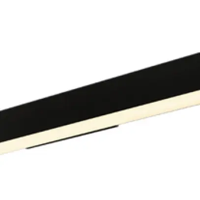 Lampada a muro LED SLV Q-LINE, 42W 230V 3000K 3800lm IP20 nero 