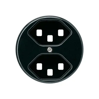 Disque frontal 2×type 23 noir basico 