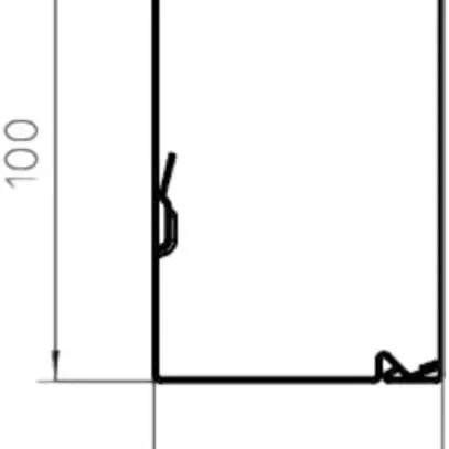 Canale d'installazione Bettermann LKM 60×100×2000mm acciaio zincato 