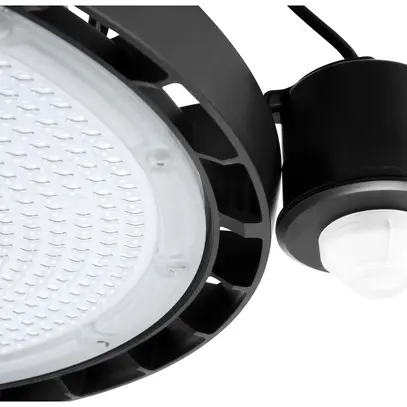 Projecteur de salle LED Sylvania Granit 165W 26400lm 840 IP54 55° VAR PIR Ø370 