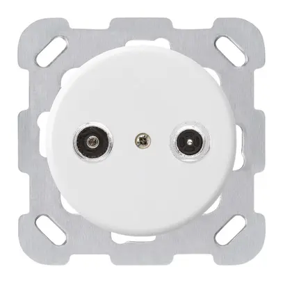 Prise d'antenne ENC basico TV-R montage B 10.5dB 2GHz blanc 