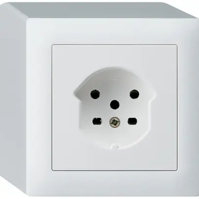 Presa AP kallysto T15 bianco con morsetti a vite 