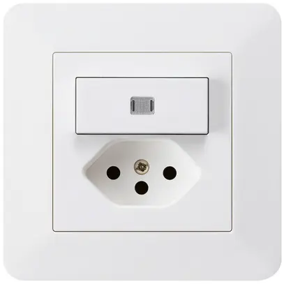 Combinaison lumineuse ENC 3/1P+T13 blanc kallysto.trend avec sécurité enfants 