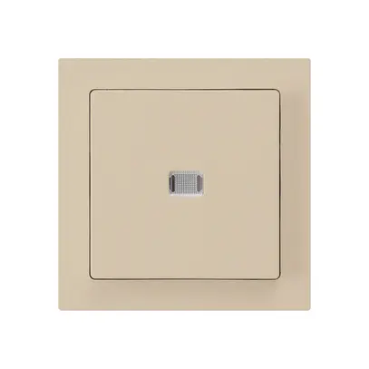 Interrupteur lumineux ENC kallysto 3/2L beige 