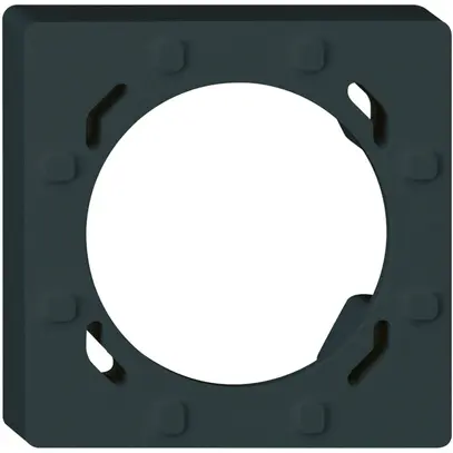 Cadre de rehausse Hager kallysto.line pour appareils ENC grd.I 15mm noir 