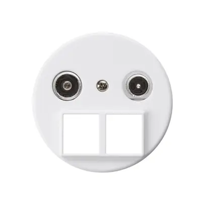 Presa multimedia basico TV-R mont.A 11dB 2GHz bianco 