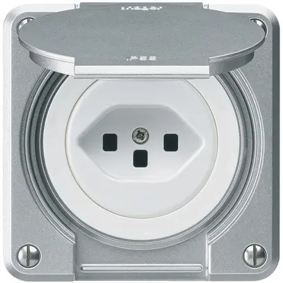 Presa INC robusto C tipo 23 alluminio con morsetto a innesto 