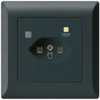 Presa INC KLI T23 FI 30mA nero 