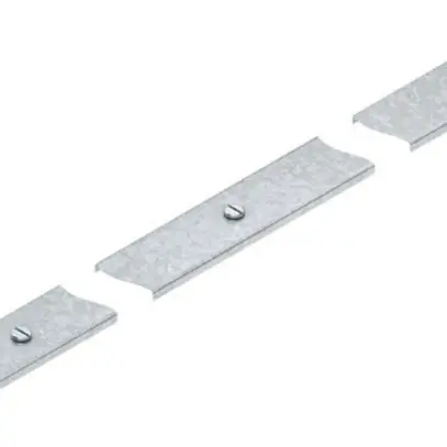 Couvercle pour chemin de distribution 50mm zingué sendzimir 