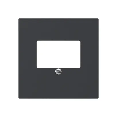 Cornice frontale per scatola DSL nero 