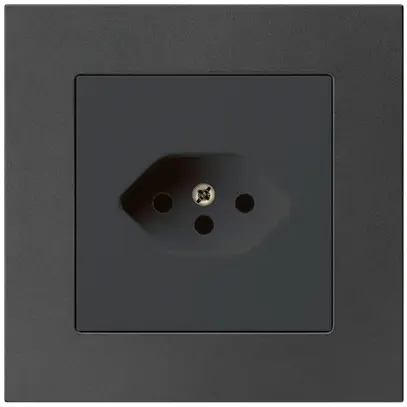 Prise ENC kallysto.pro T13 noir avec sécurité enfants 