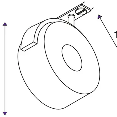 Luminaire LED SLV KALU TRACK 13W 860lm 3000K 95° adaptateur 1-ph. noir 