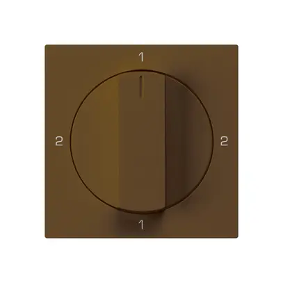 Kit di copertura kallysto interruttore rotativo S3 marrone 