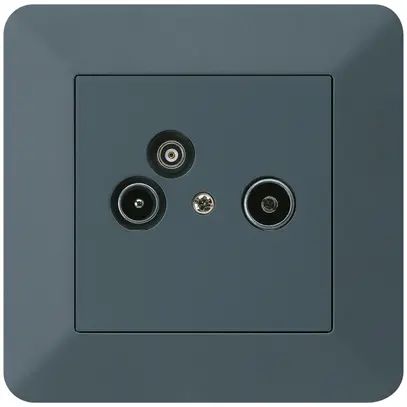 Prise pour antenne ENC R/TV/données kallysto.trend 2GHz 14db anthracite 